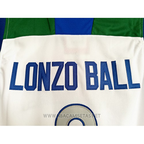 Camiseta Huskies Lonzo Ball NO 2 Blanco